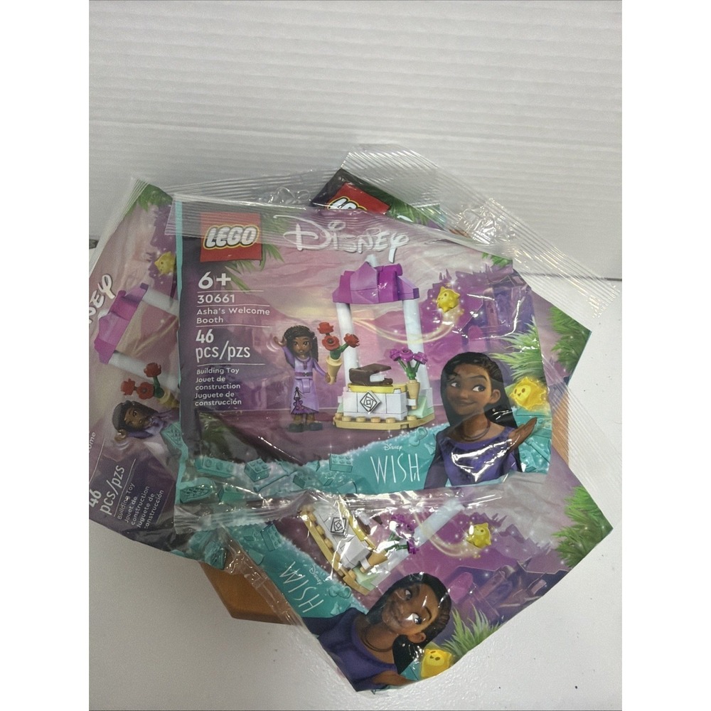 Lot of 6 LEGO‎ Disney Wish 30661 Asha's Welcome Booth Birthday Party Favors
